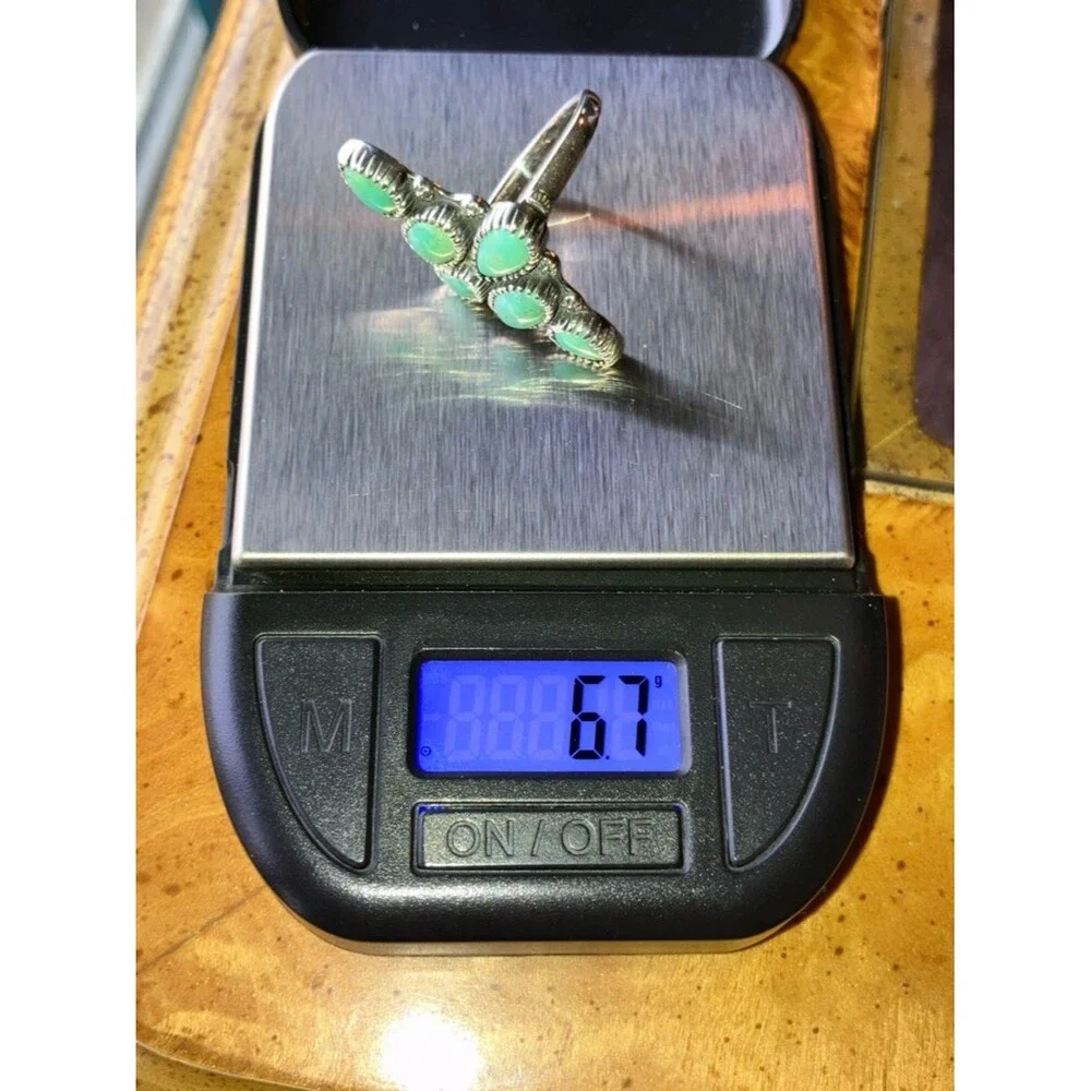 Royston Turquoise Sterling Silver Statement Ring Size 7